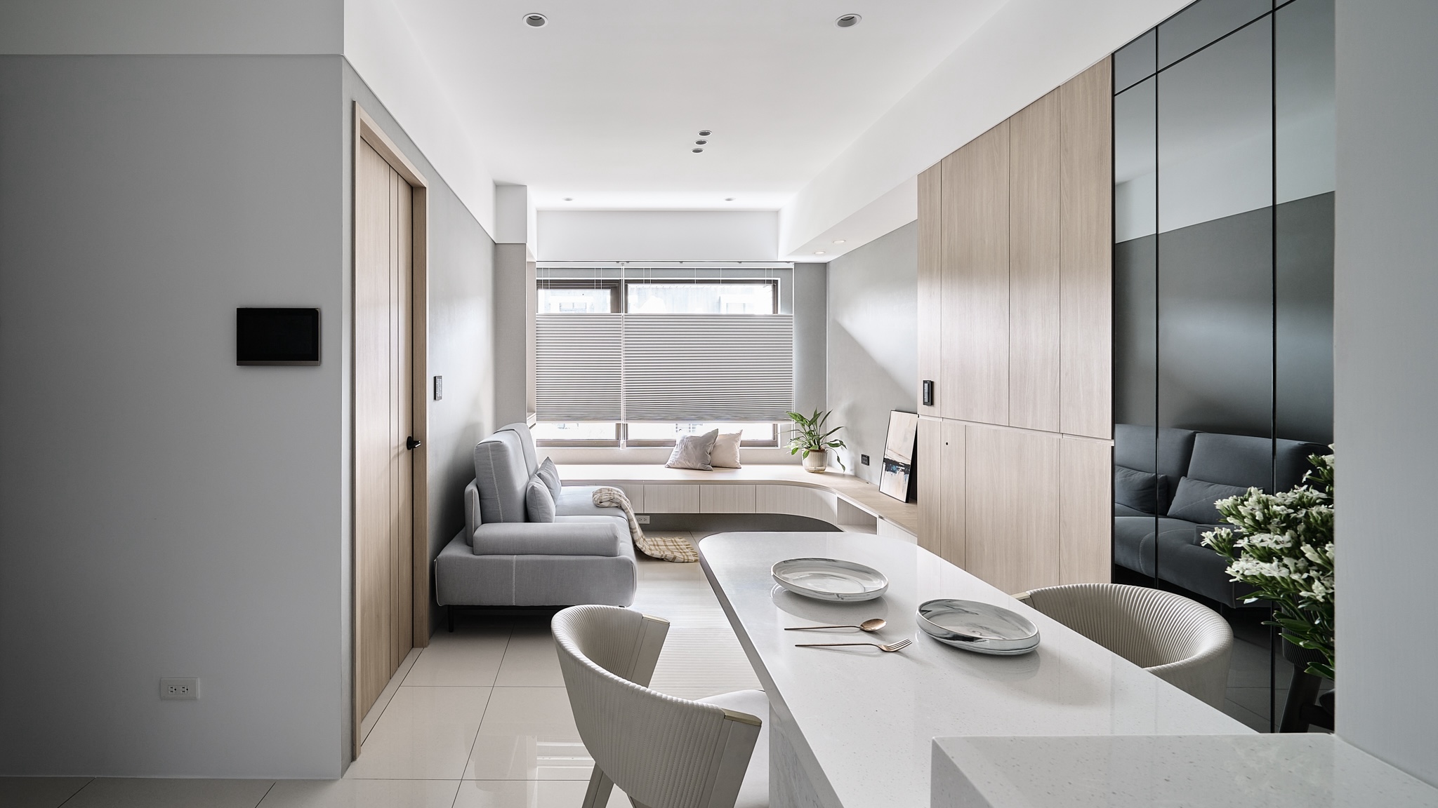 光與氣的有機流動,讓家自己說話╱板橋日健芯住宅:13坪的呼吸空間 9 光與氣的有機流動,讓家自己說話╱板橋日健芯住宅:13坪的呼吸空間