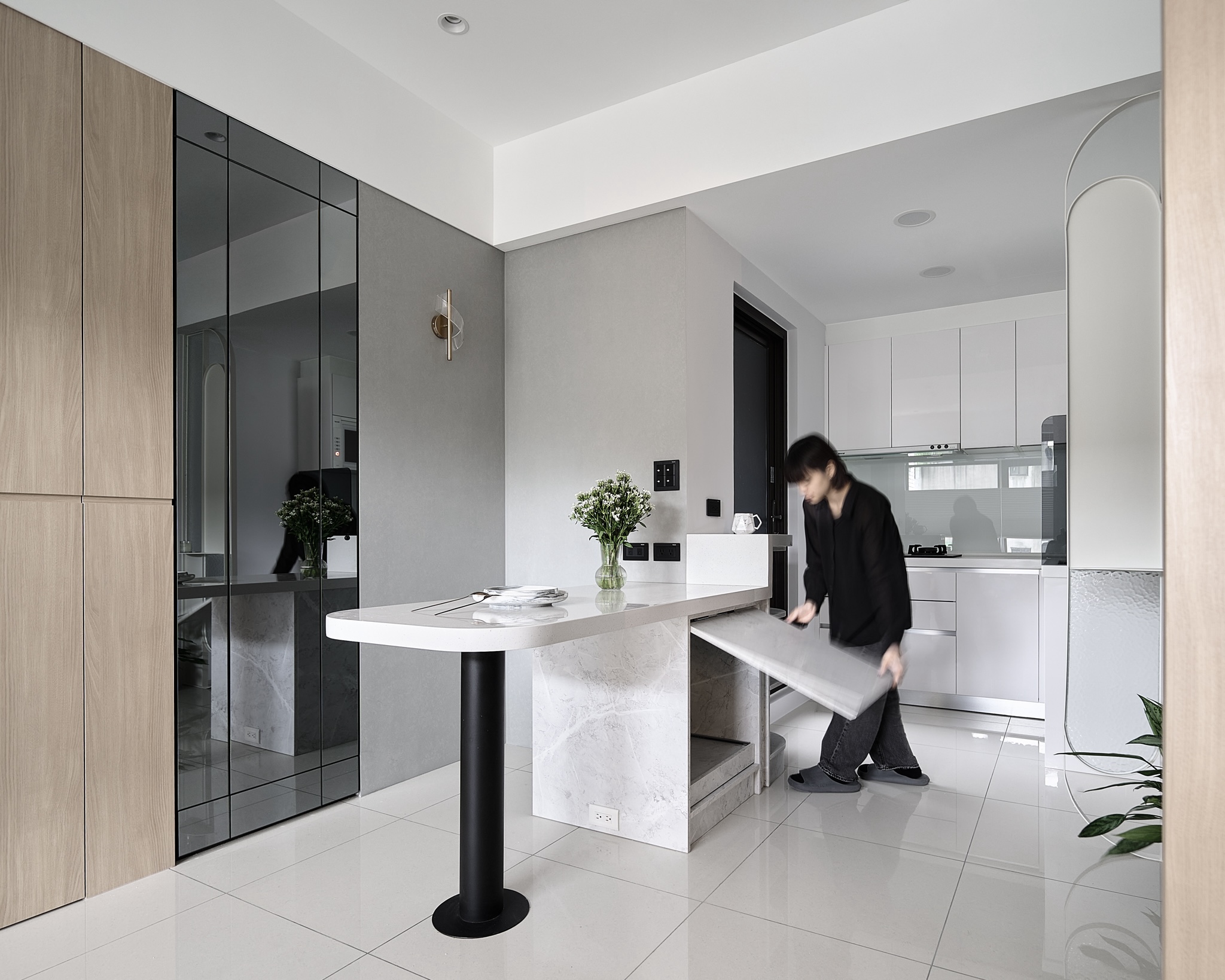 光與氣的有機流動,讓家自己說話╱板橋日健芯住宅:13坪的呼吸空間 7 光與氣的有機流動,讓家自己說話╱板橋日健芯住宅:13坪的呼吸空間