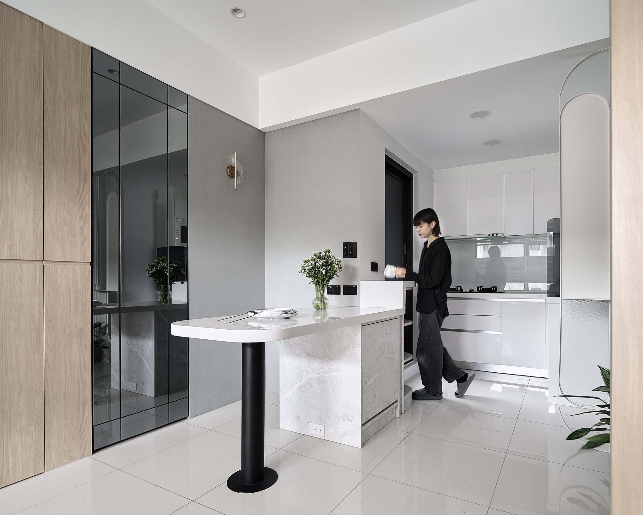 光與氣的有機流動,讓家自己說話╱板橋日健芯住宅:13坪的呼吸空間 6 光與氣的有機流動,讓家自己說話╱板橋日健芯住宅:13坪的呼吸空間